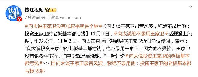 向太陈岚说王家卫没有张叔平就是个屁（组图） - 1