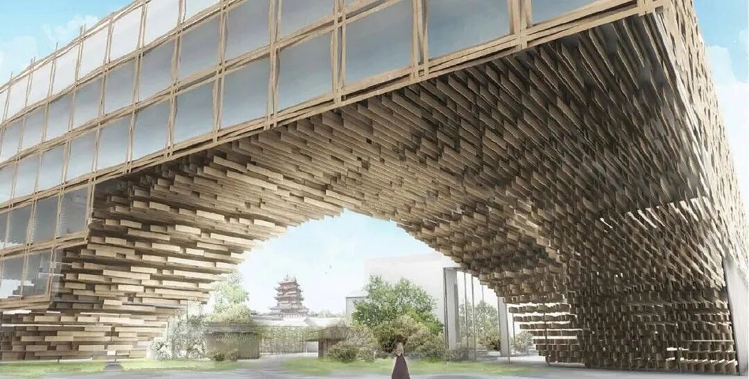 建筑大师又“翻车”了？隈研吾在武汉设计的酒店，还未完工就被吐槽像“快递防护木架”！网友：效果图是一个？（组图） - 18