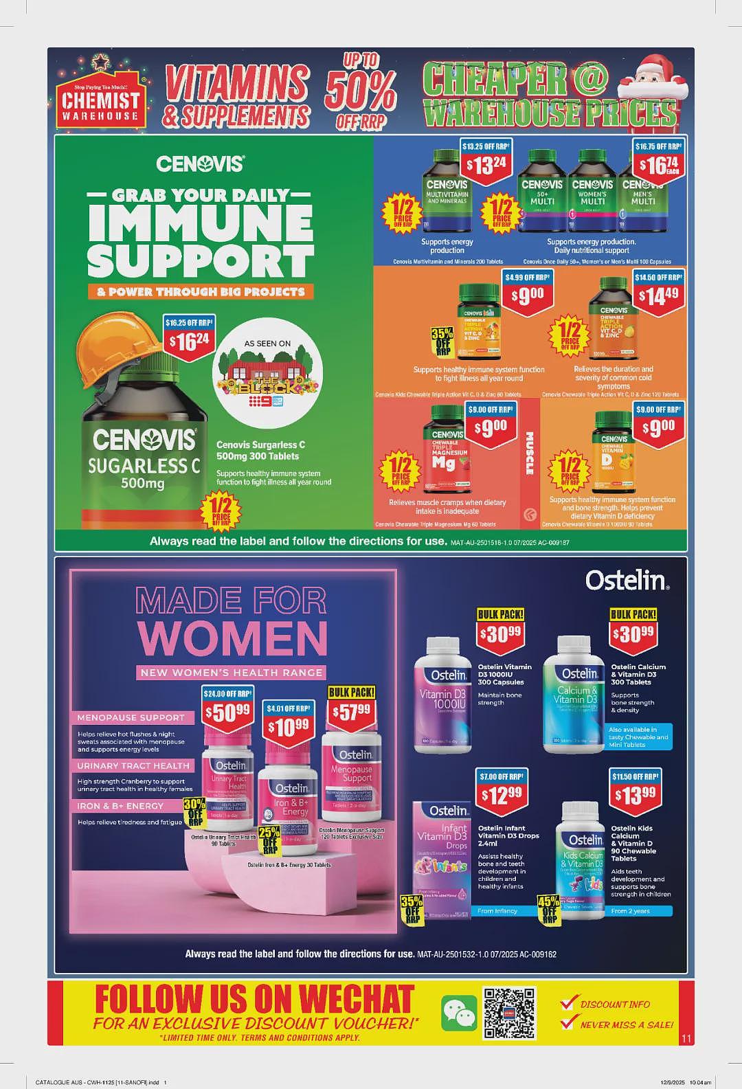 今晚截止！【Chemist Warehouse】药店大量半价 + 再减去20%（组图） - 12