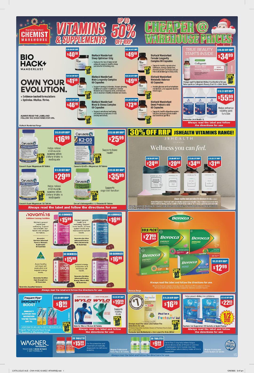今晚截止！【Chemist Warehouse】药店大量半价 + 再减去20%（组图） - 16