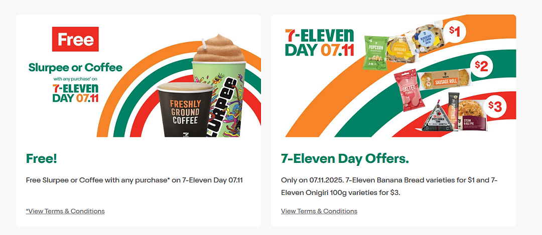 今年的福利不错！【7-Eleven】便利店今天年度“7-11 Day“ 活动（组图） - 1