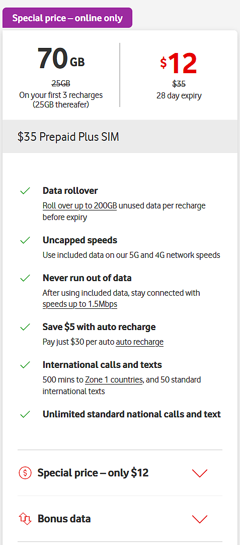 活动延长！【Vodafone】手机预付卡大促（组图） - 1