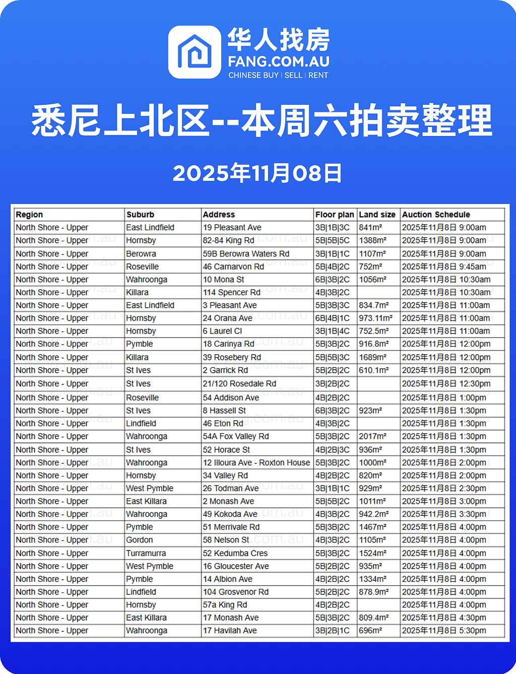 直击悉尼周末拍卖现场，拍卖结果实时更新！（组图） - 5