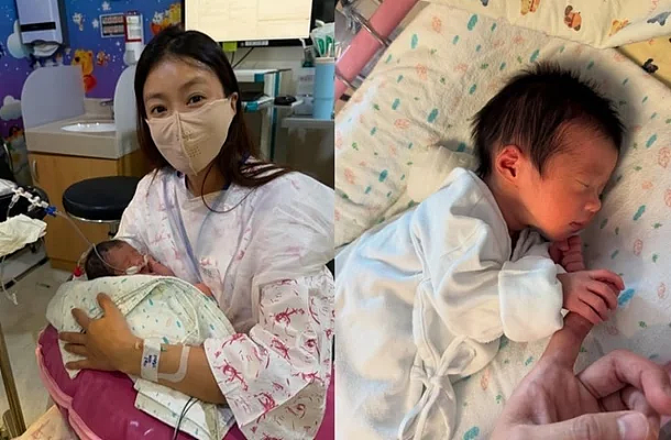 韩性感金刚芭比官宣2胎!“去前夫留子”用冷冻胚胎生女,孕前体脂8%,曾背长子爬喜马拉雅山(组图) - 1