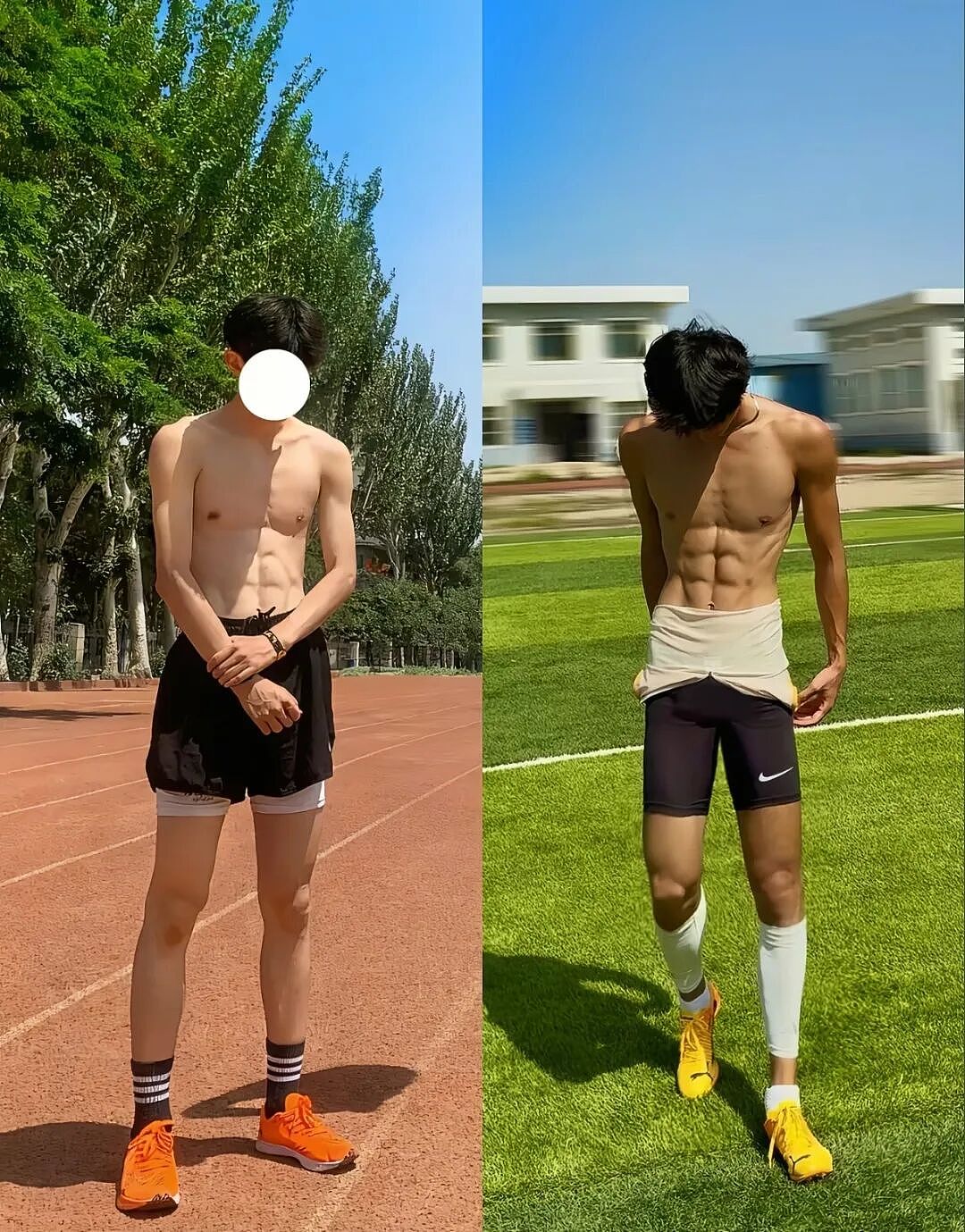 【帅哥】山东189田径校队体育生男高,全校公认的钻石男...(组图) - 5