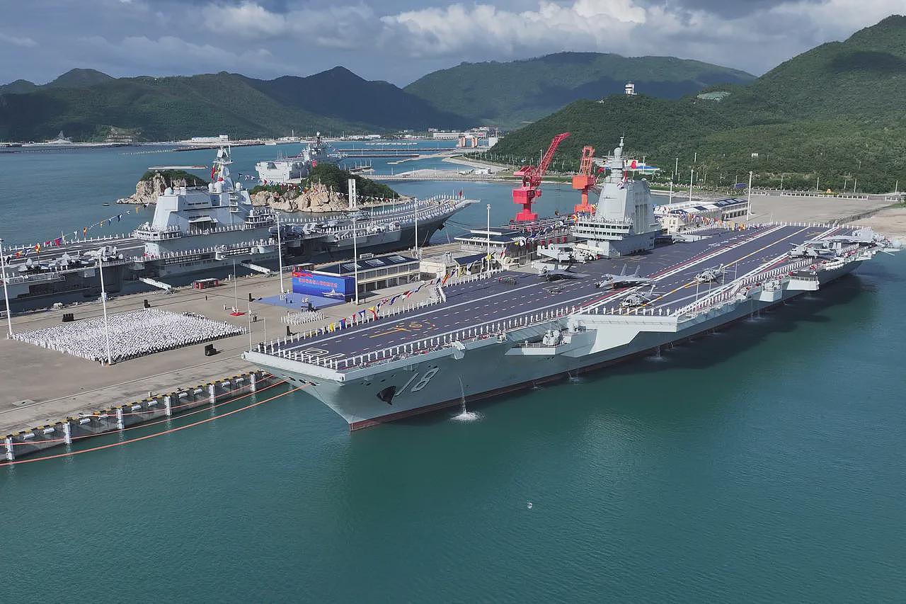 福建舰海南军港服役，中国专家：最理想母港是台湾高雄（组图） - 2