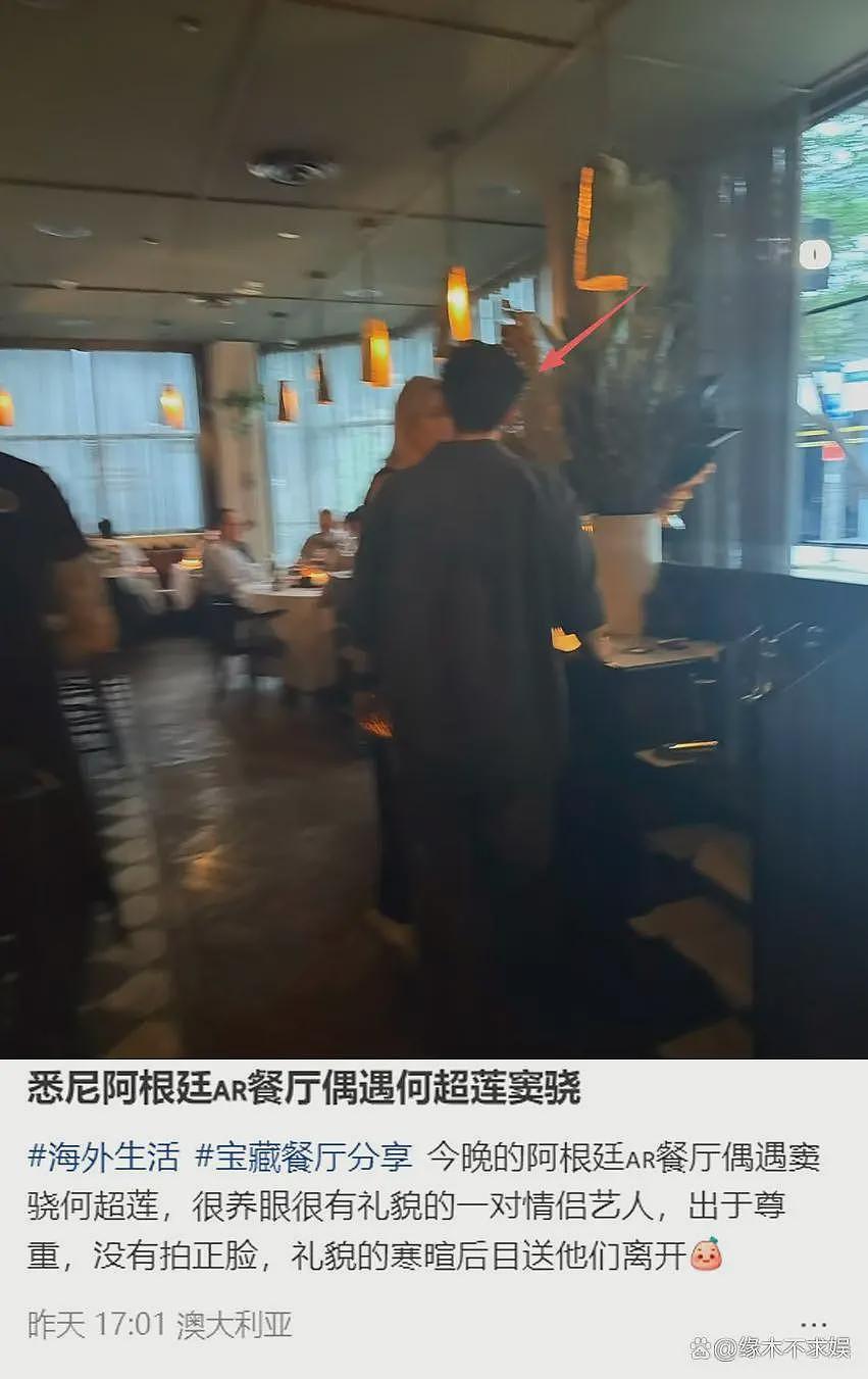 窦骁何超莲跑澳洲约会，餐厅接吻放得开，婚前高调婚后低调太反常（组图） - 9
