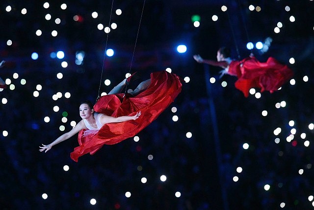 全运会开幕式:刘德华压轴高歌中国人!陈小春率大湾仔唱海阔天空(视频/组图) - 11