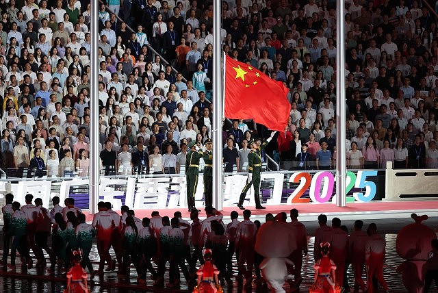 全运会开幕式:刘德华压轴高歌中国人!陈小春率大湾仔唱海阔天空(视频/组图) - 4