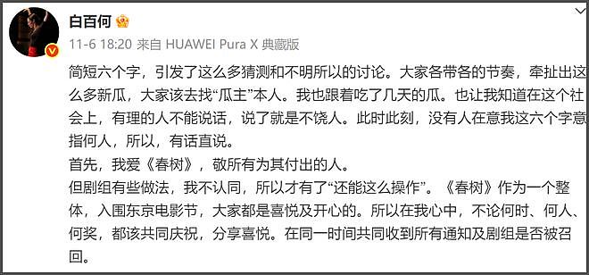 白百何声明翻车！晒对接聊天记录漏洞百出，工作室评论区沦陷（组图） - 17