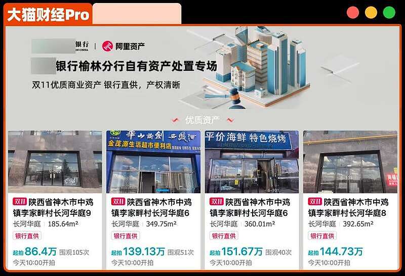 什么信号？中国有银行直接5.5折卖房…（组图） - 1