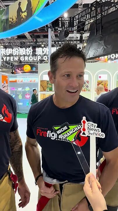 在上海进博会上,这6名澳洲人意外爆火!全场排队求合影(组图) - 6