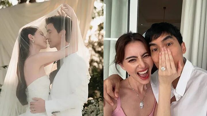 知名女演员宣布：已和影帝结婚（组图） - 1