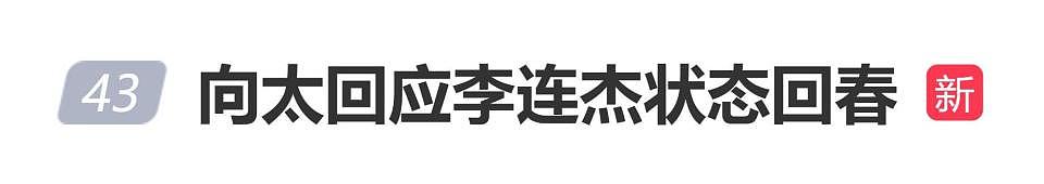 向太陈岚谈李连杰状态：之前看起来憔悴，是因为“不修边幅”（组图） - 1