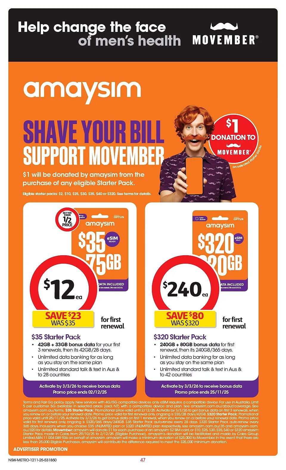 11月12日!Coles本周三最新半价商品目录出炉!(组图) - 47