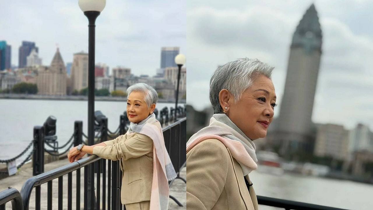 叶丽仪唱了一辈子《上海滩》终现身上海,长居澳洲,历癌变抑郁重生依然优雅(组图) - 1