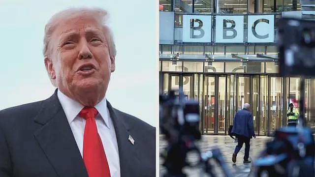 特朗普威胁对BBC采取法律行动，全面撤稿否则面临重金赔偿（组图） - 1