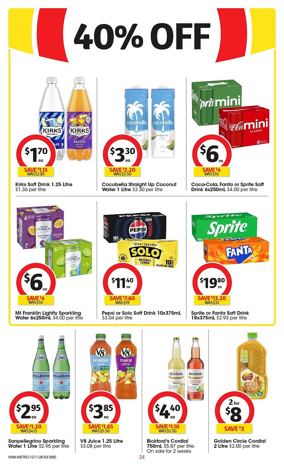 11月12日!Coles本周三最新半价商品目录出炉!(组图) - 24