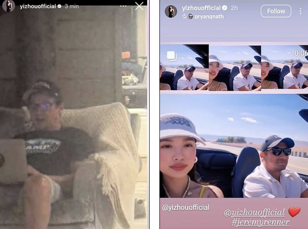 “鹰眼”杰瑞米·雷纳疑似性骚扰中国女导演?铲雪车事故刚好,搞这么大瓜(组图) - 8