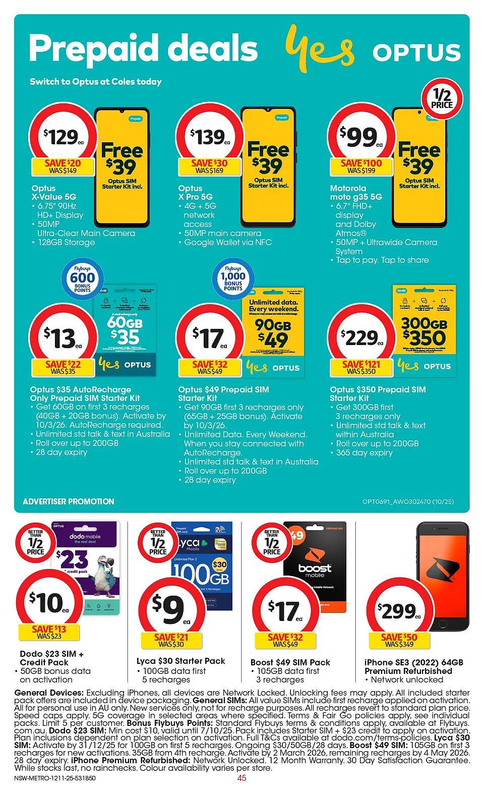 11月12日!Coles本周三最新半价商品目录出炉!(组图) - 45
