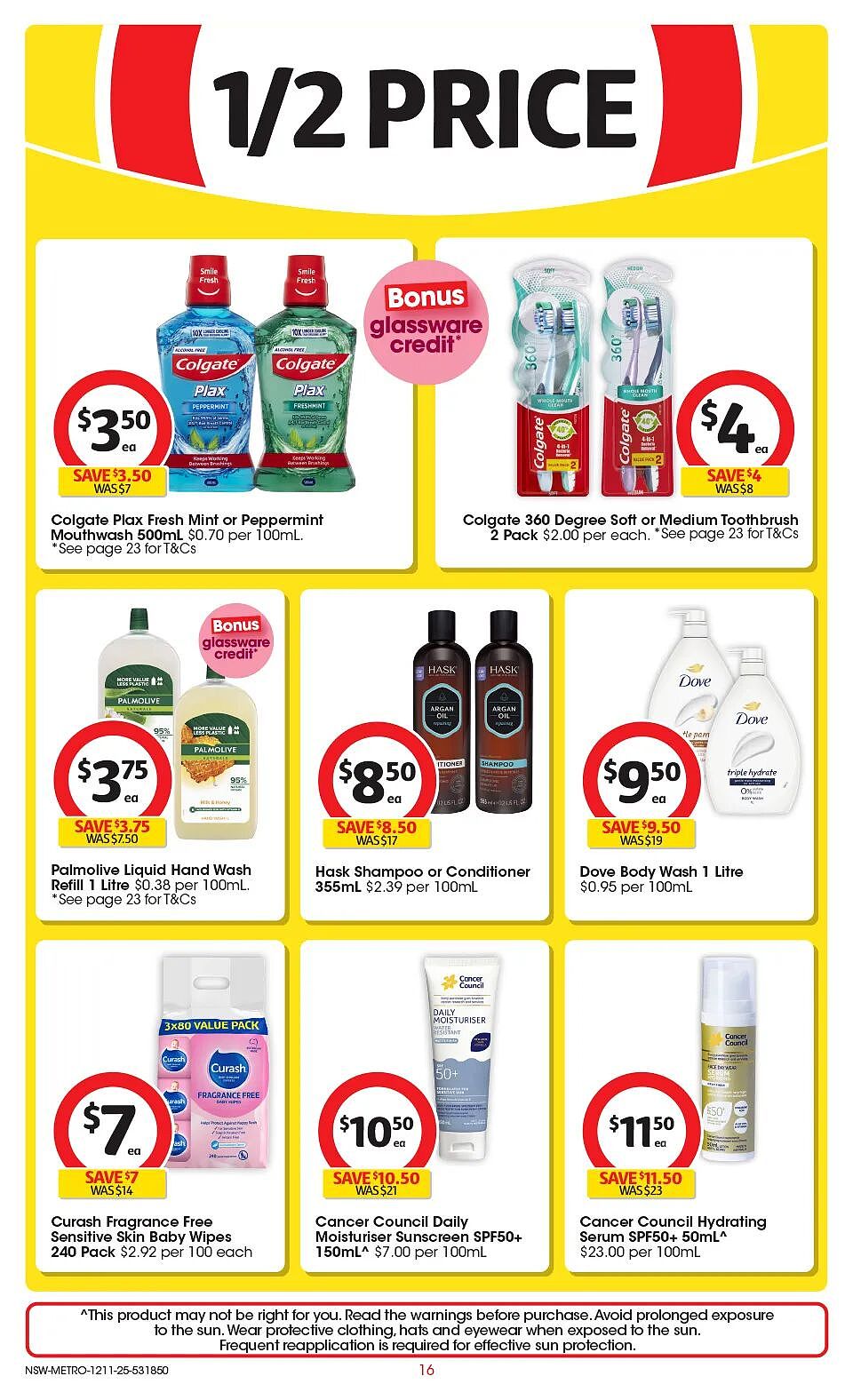 11月12日!Coles本周三最新半价商品目录出炉!(组图) - 16