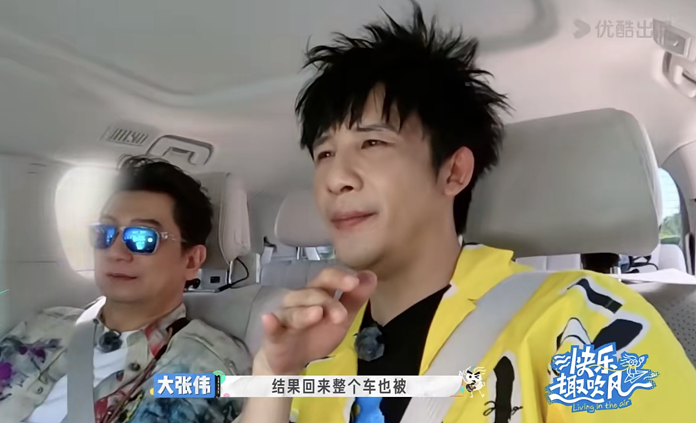 大张伟透露曾在荷兰遭砸车盗窃:玻璃全被砸,调监控的话要花4.1万元,还以为是节目组整蛊(组图) - 2