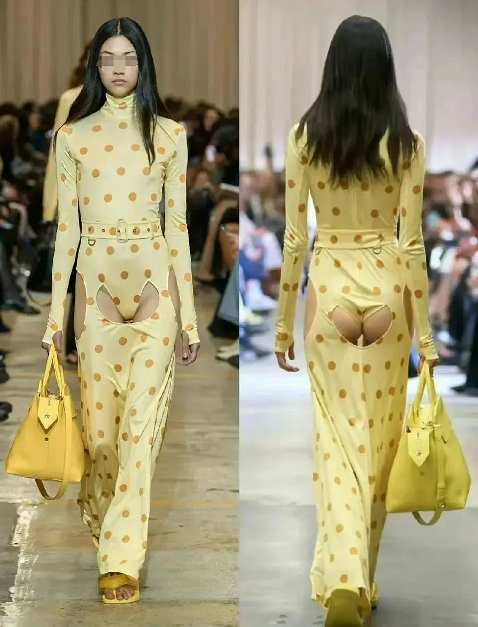 设计博出位？“露乳”女装惹争议，巴黎世家天塌了（组图） - 12