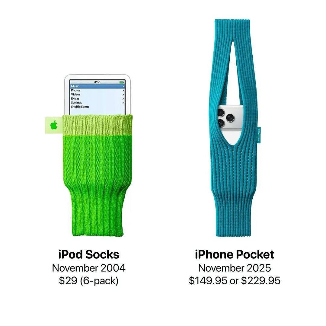 苹果突然发布“iPhone袜子”新品!看到价格的那一刻,我手机差点摔了…(组图) - 4