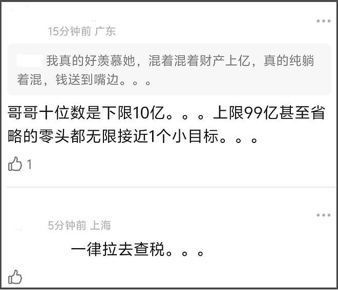 吴昕被曝身家十位数，下限10亿上限99亿，网友直言不可信建议查税（组图） - 6