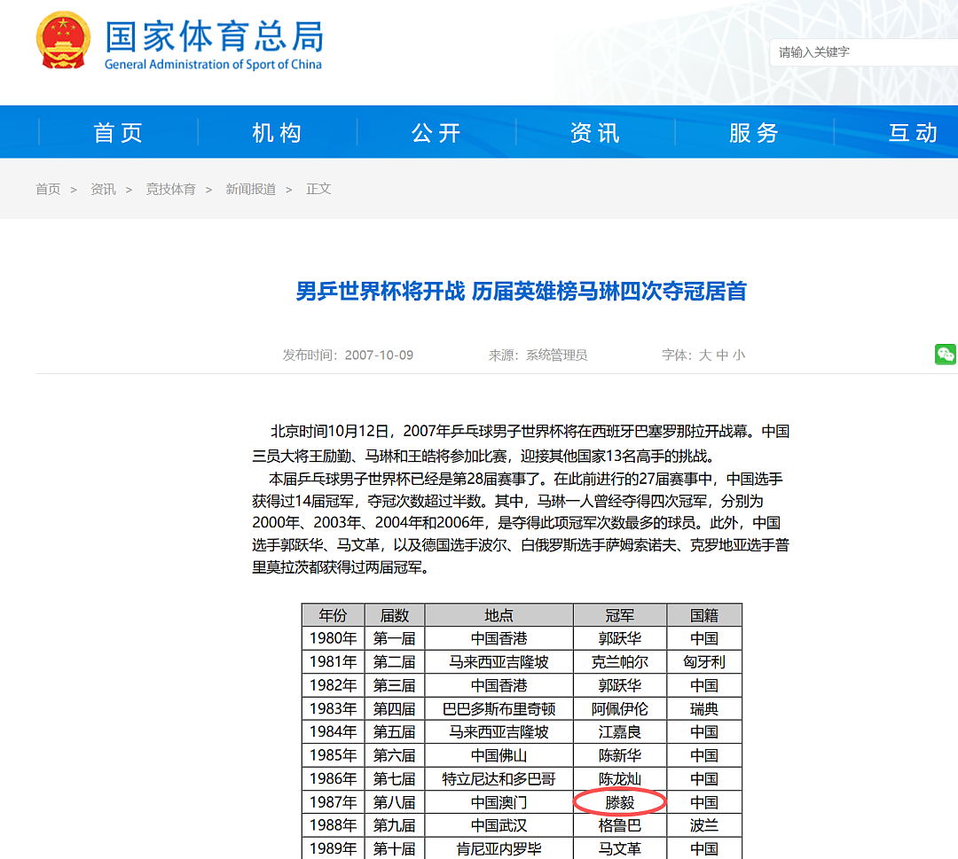 乒乓球前世界冠军，受贿超1亿元，被判14年！他常陪名人打球，与三峡集团原董事长曹广晶交好，曾有结亲想法（组图） - 4