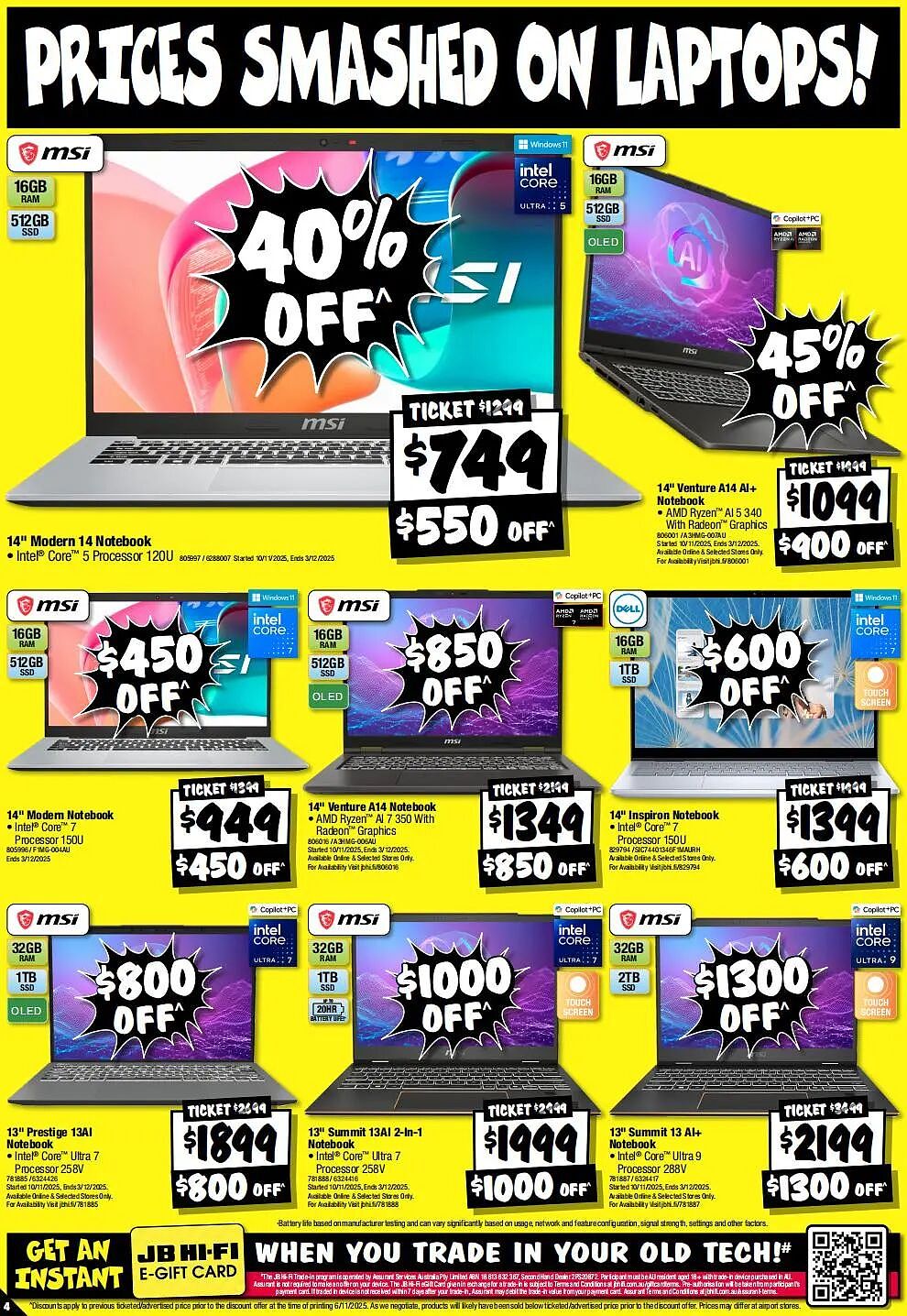 【JB Hi-Fi】首期黑五大促优惠目录放出(组图) - 4