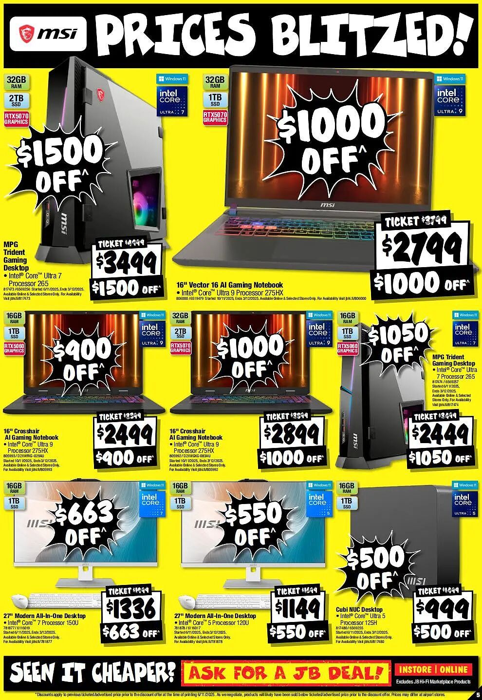 【JB Hi-Fi】首期黑五大促优惠目录放出(组图) - 5
