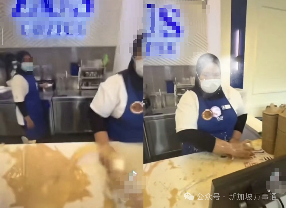“做这些的都是中国人”!一大马店员被泼咖啡、脏话侮辱...现场画面流出(组图) - 6