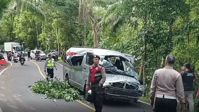 中国游客峇里岛严重车祸，汽车撞树5死8伤影片曝！印尼警方：小巴坠入山沟（视频/组图） - 5