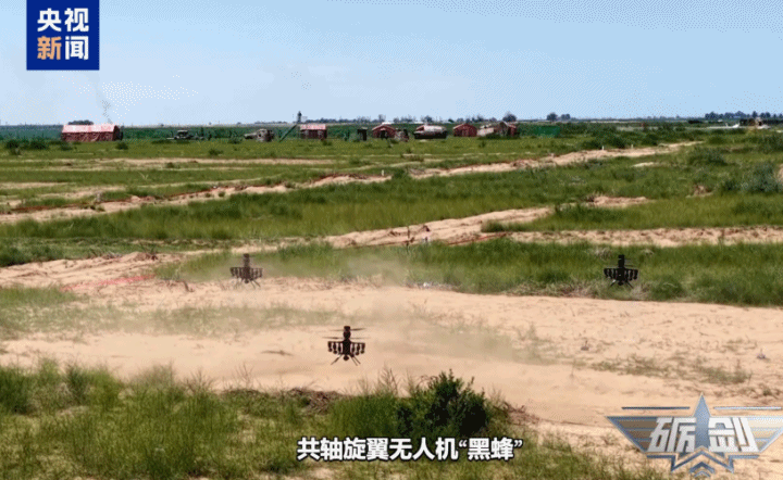 大陆机器够扛枪突击画面曝!“黑蜂飞蛙飞鲸飞蛛”多款无人机协同作战(组图) - 4