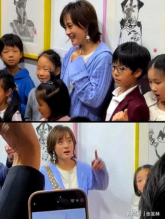 孙俪现身公益展！本人面色红润少女感强，眼球也不凸了颜值大回春（组图） - 1