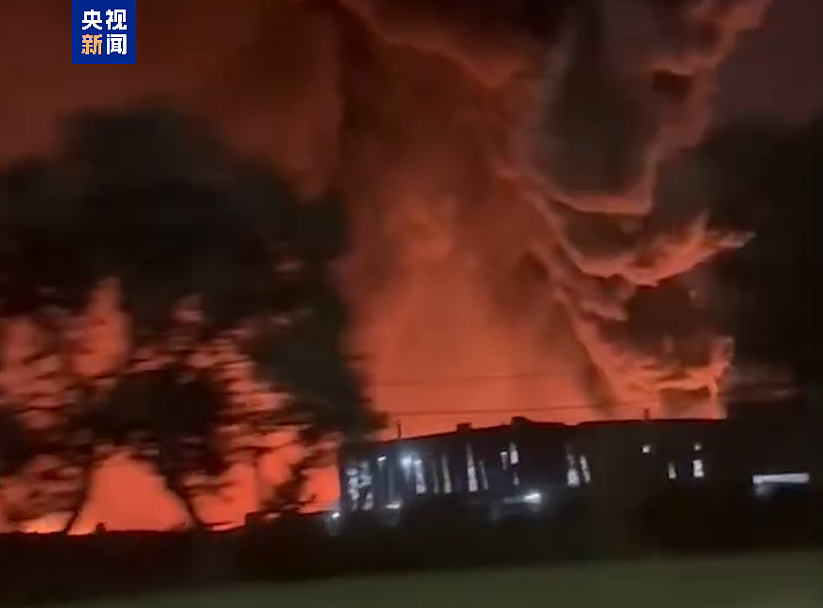 阿根廷一架小型飞机坠毁在化学品厂附近引发爆炸，当地政府发出红色警报（组图） - 1