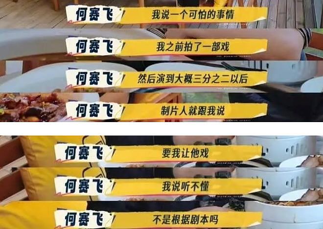 何赛飞公开吐槽流量演员,自曝被迫让戏,网友扒出她和杨紫合作过(组图) - 3