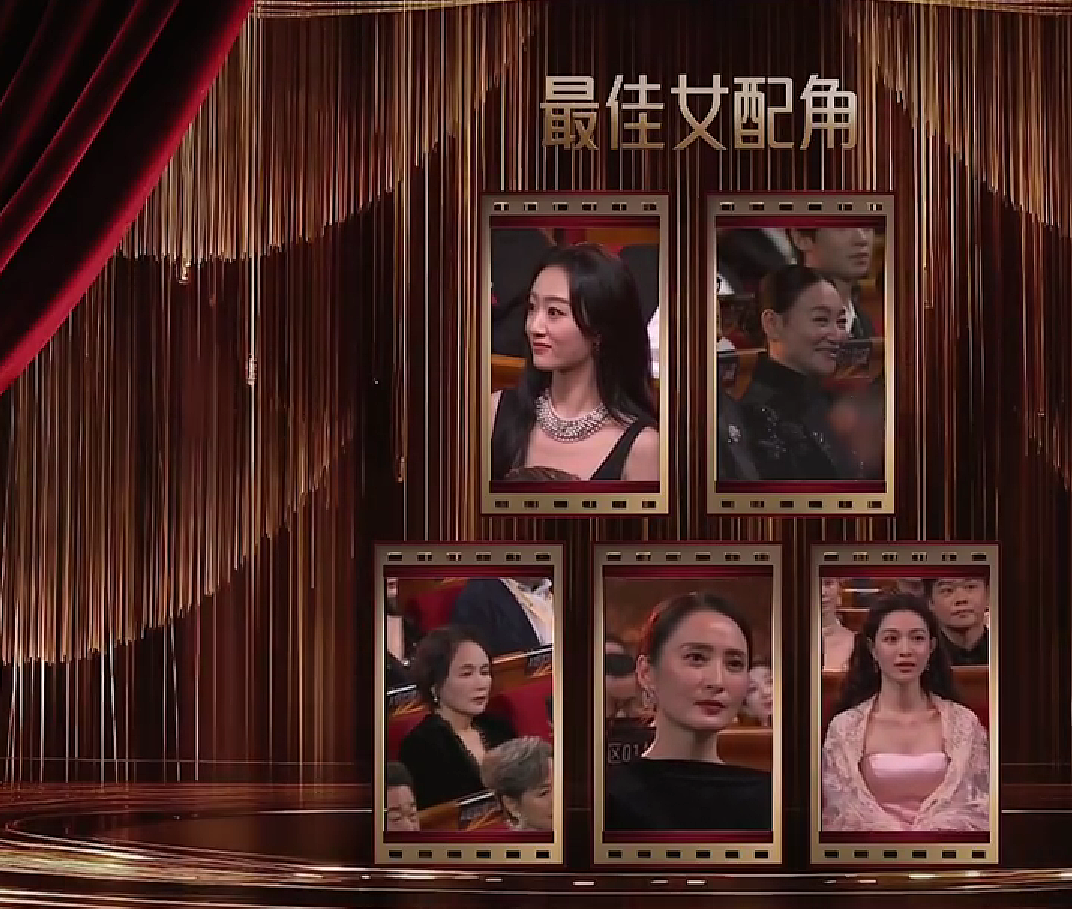 易烊千玺和宋佳夺金鸡奖的那一刻,同场演员们的微表情才是场大戏(组图) - 19