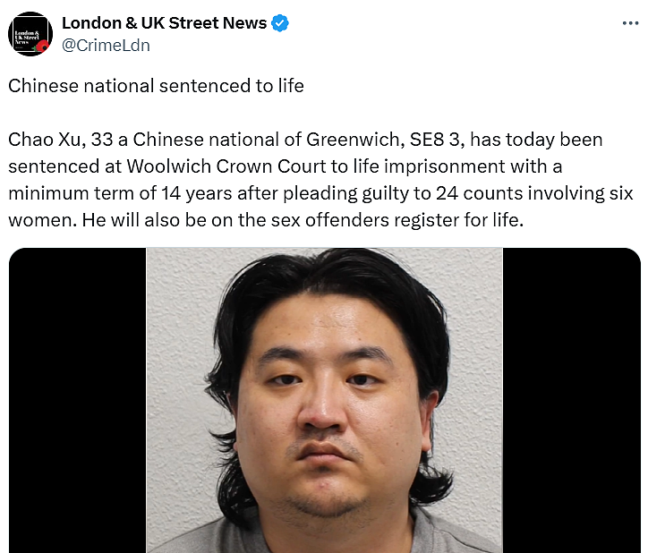禽兽！33岁中国男子帮留学生找工作，连环性侵！被判终身监禁+遣返（组图） - 8