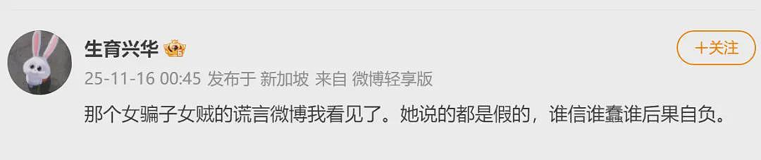 有300个孩子！？游戏大佬煮肘前女友发文，争夺两个女儿抚养权，疑煮肘回应（组图） - 16