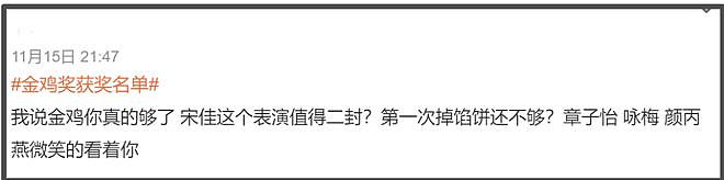 宋佳获奖后口碑大翻车！官方评论区沦陷，过往得奖经历被彻底开扒（组图） - 14