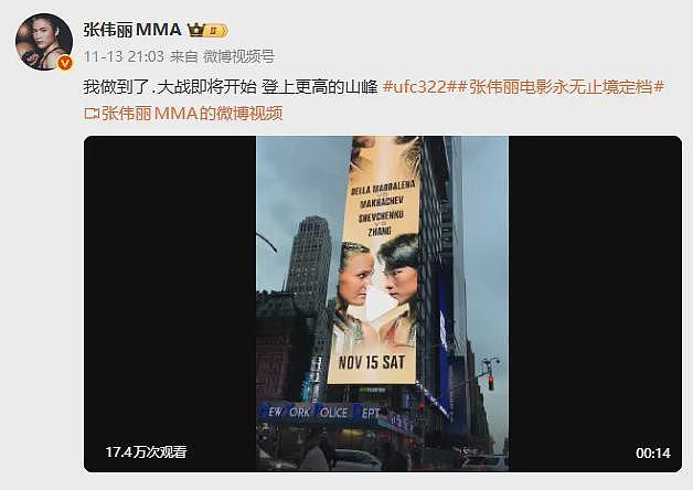 张伟丽升重挑战UFC蝇量级冠军失败，张伟丽回应不敌舍甫琴科：没能赢下比赛非常抱歉，我已经尽力了（组图） - 4