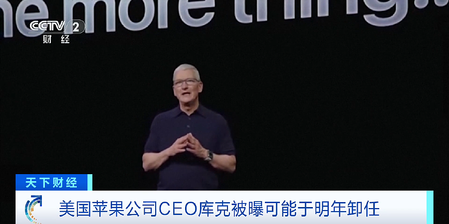美国苹果公司CEO库克被曝可能于明年卸任(组图) - 1
