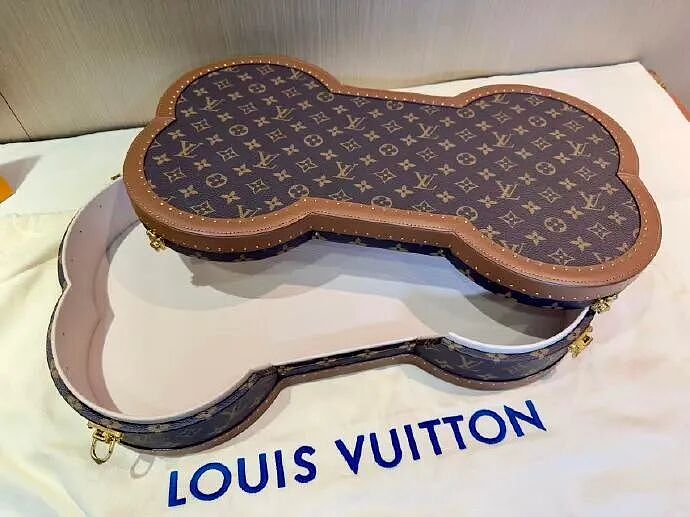【爆笑】LV 14万的狗盆原来长这样?网友夺笋:这十几万要实在没地方花你给我!(组图) - 6
