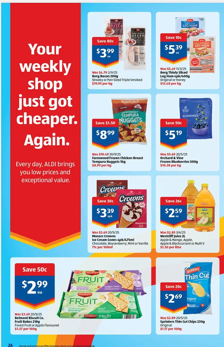 本周最新!澳洲各大超商折扣清单出炉,全品类好物触达历史低价!Woolworths、Coles、Aldi、UMall…(组图) - 123