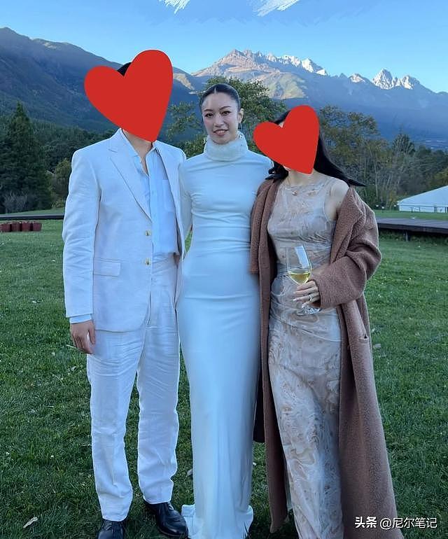 霍启仁婚礼现场曝光：新娘五官神似婆婆朱玲玲，小腹隆起孕相明显（组图） - 7
