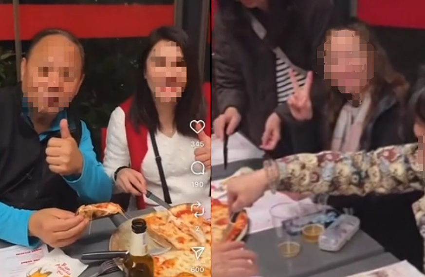 16名台湾游客点披萨被骂“狗屎中国人”！意市政府“灭火”（组图） - 2