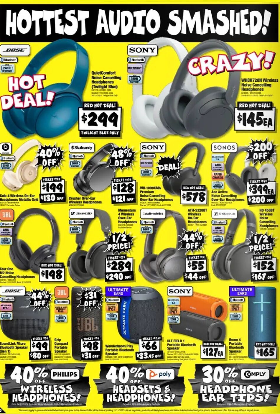 今天开始!【JB Hi-Fi】黑五大促优惠目录放出(组图) - 30