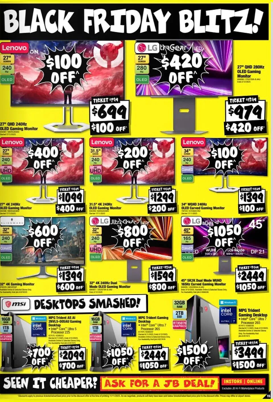 今天开始!【JB Hi-Fi】黑五大促优惠目录放出(组图) - 15